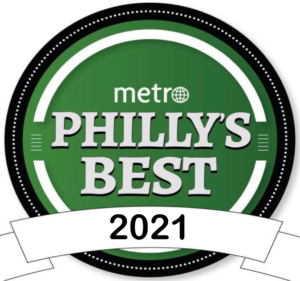 Metro Philly's Best 2021 award