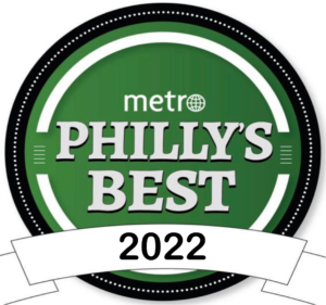 Metro Philly's Best 2022 award
